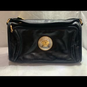 Versace bag color black